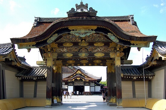 Le château de Kyoto (Nijo-jo).