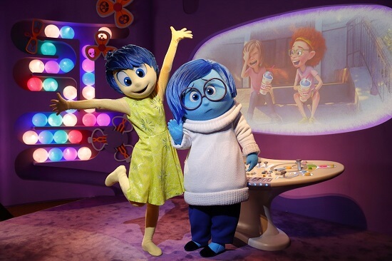 Joy and Sadness from "Inside Out" Coming to Epcot